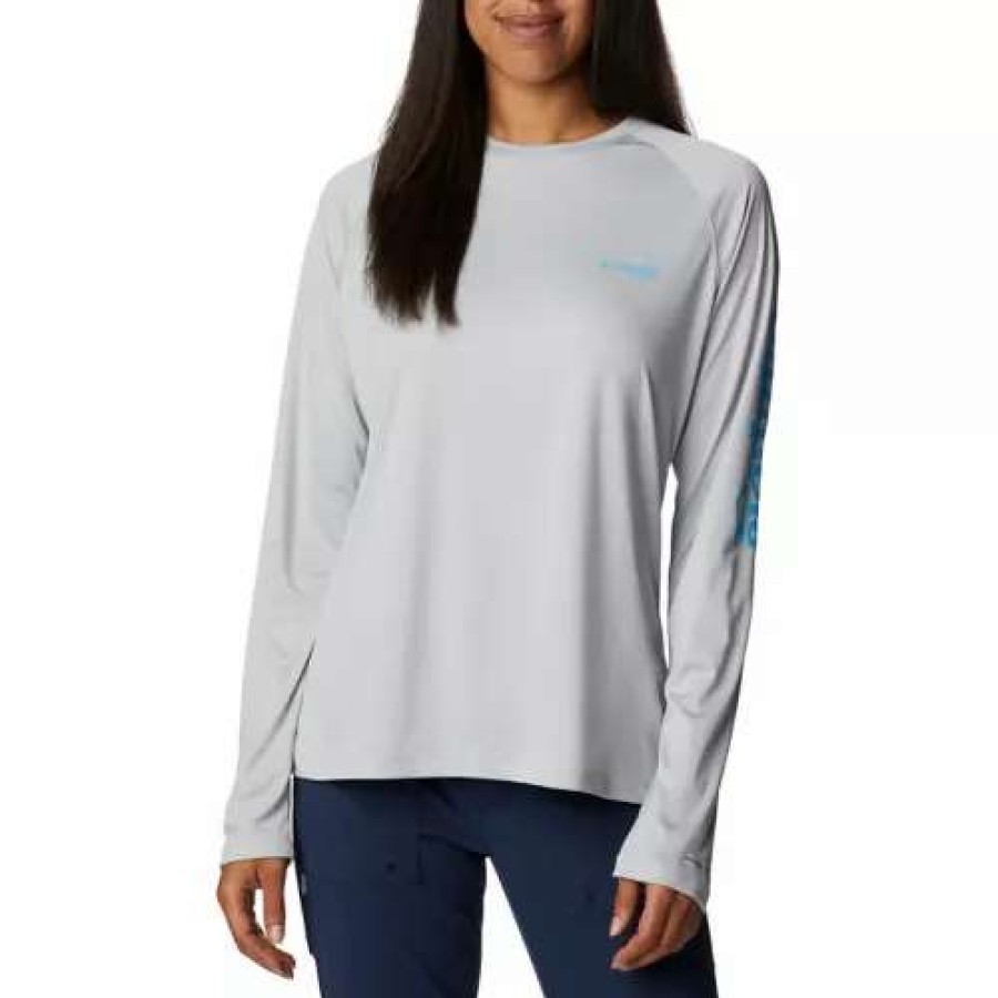 Shirts * | Women'S Columbia Pfg Tidal Tee Ii Long Sleeve Shirt