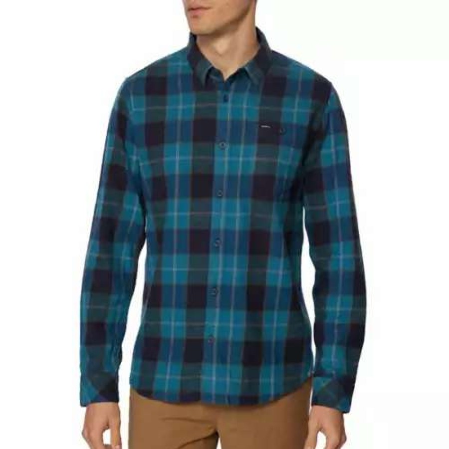 Shirts * | Men'S O'Neill Redmond Plaid Stretch Dress Shirt