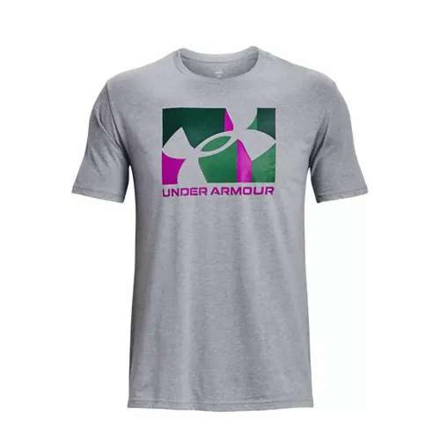 Shirts * | Men'S Under Armour Multicolor Logo Short Sleeve T-Shirt