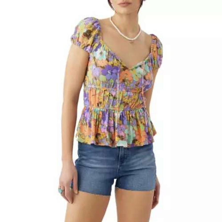 Shirts * | Women'S O'Neill Raja Floral Blouse Multi