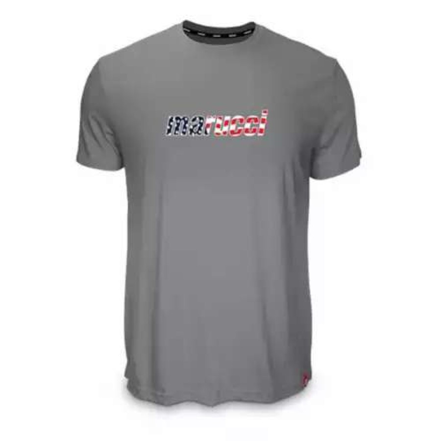 Shirts * | Men'S Marucci Wordmark Relaxed Fit Tri-Blend T-Shirt Grey