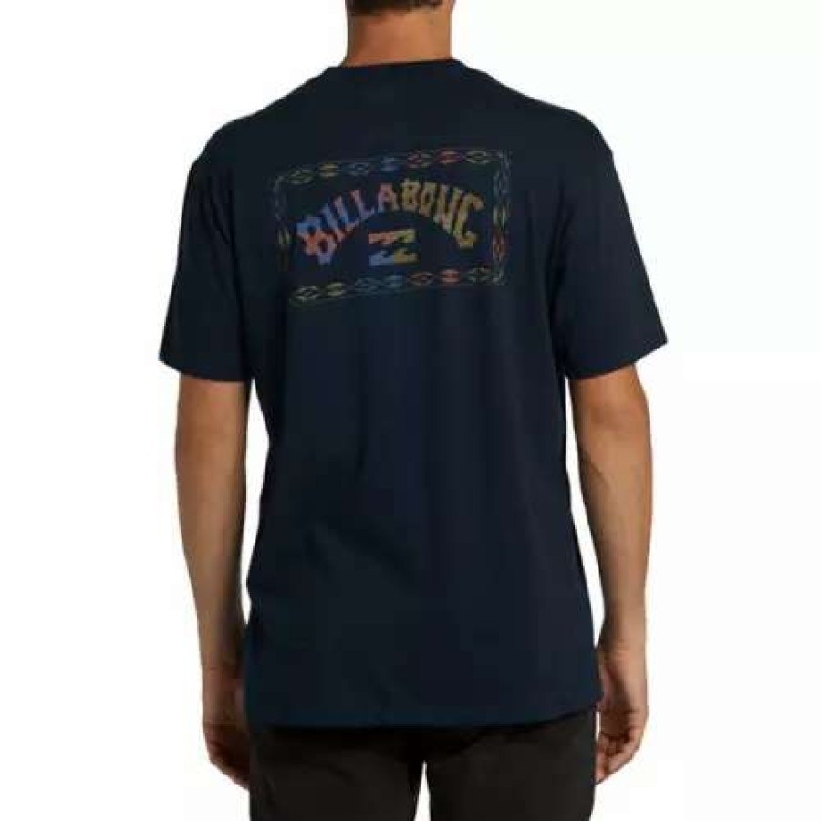 Shirts * | Men'S Billabong A/Div Arch T-Shirt Navy