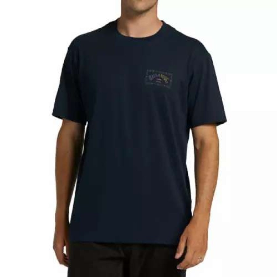 Shirts * | Men'S Billabong A/Div Arch T-Shirt Navy