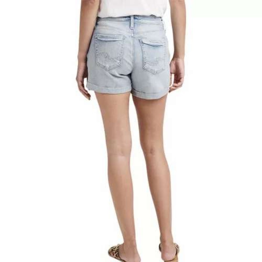 Shorts * | Women'S Silver Jeans Co. Suki Jean Shorts Indigo 199