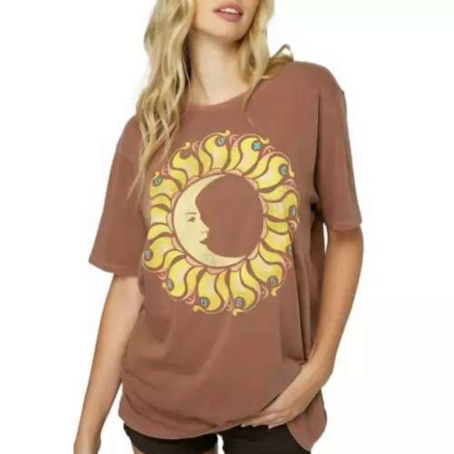 Shirts * | Women'S O'Neill Moondala T-Shirt Nutmeg