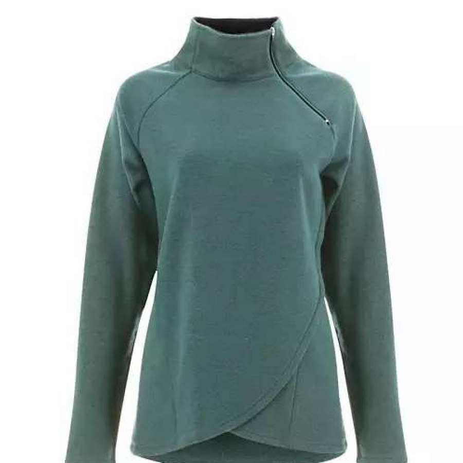 Shirts * | Women'S Aventura Harlow Zip Neck Sweater