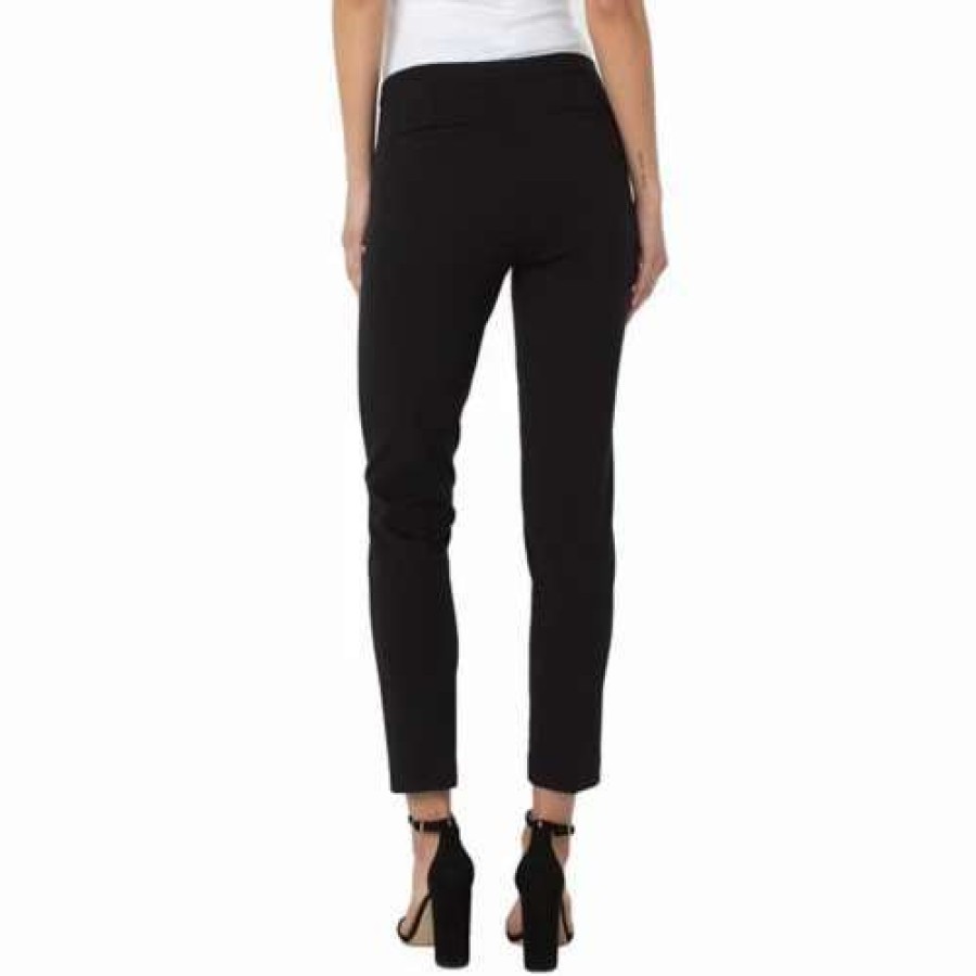 Pants * | Liverpool Los Angeles Women'S Liverpool Jeans Kayla Pull-On Trousers Black