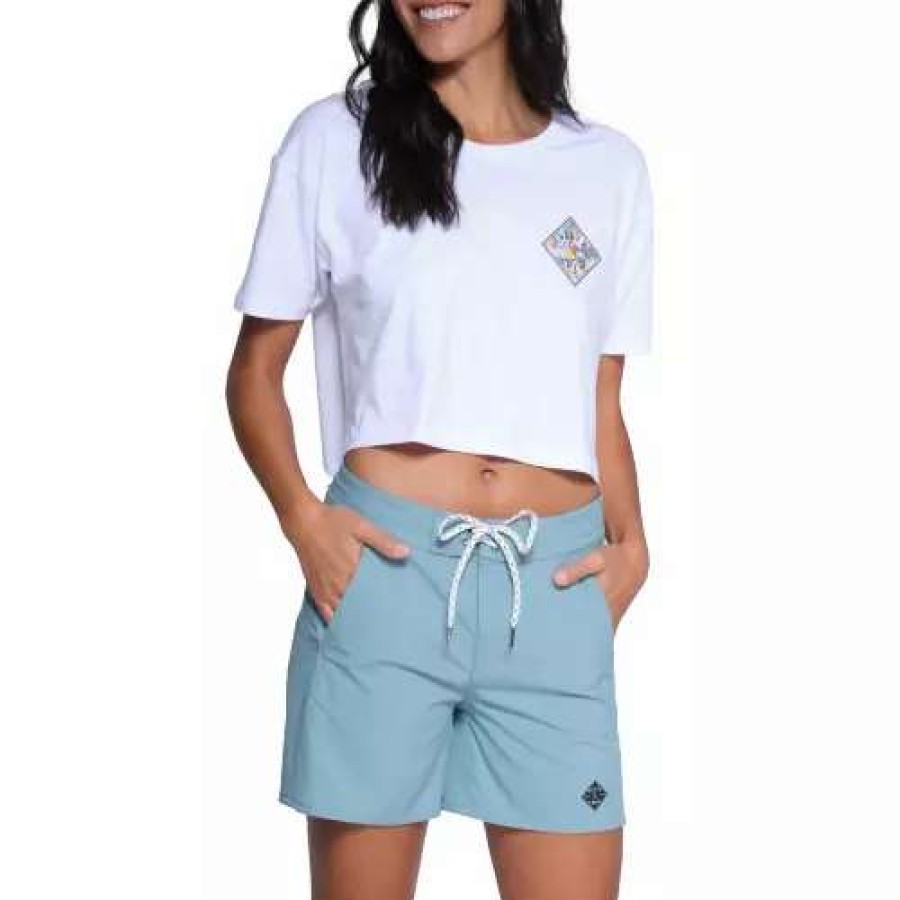 Shorts * | Women'S Salty Crew Lookout Ultility Hybrid Shorts