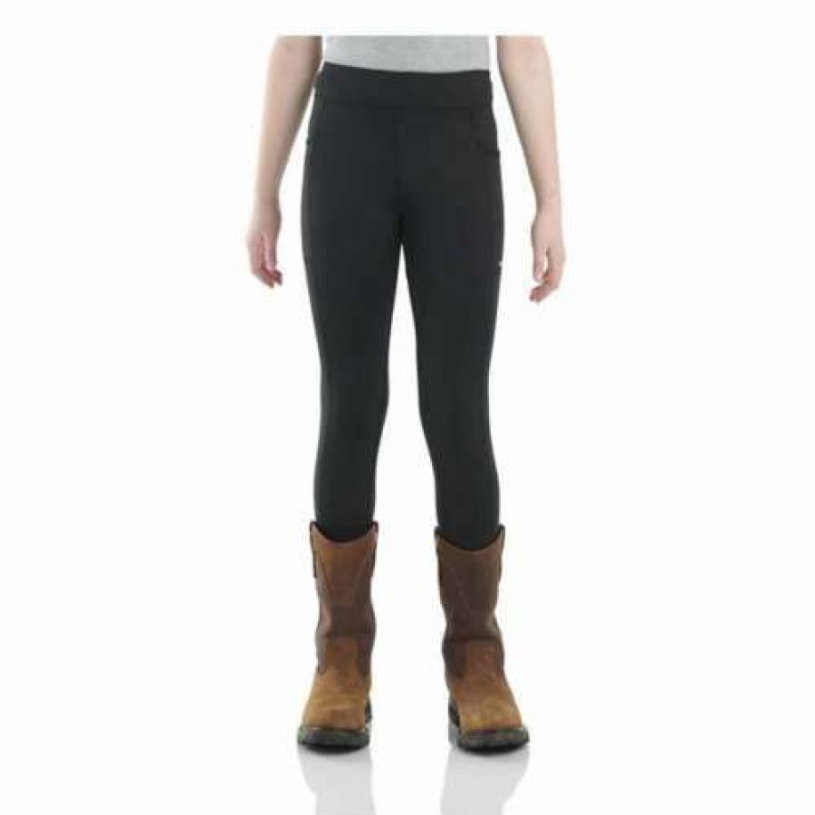 Tights & Leggings * | Girls' Carhartt Fitted Utility Leggings