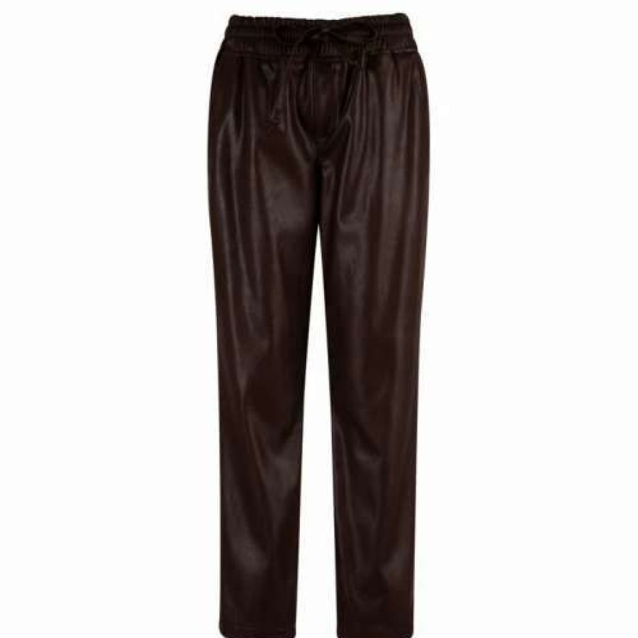 Pants * | Women'S Kut From The Kloth Alanna Drawstring Pants Chocolate