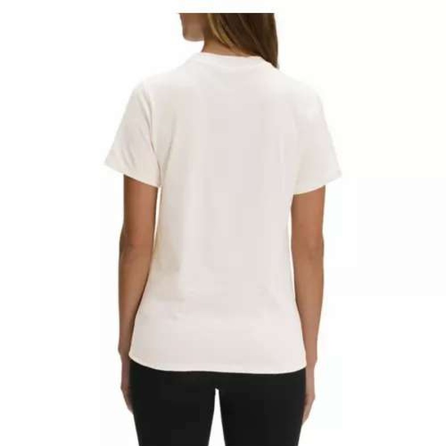 Shirts * | Women'S The North Face Logo Heritage Patch Pocket T-Shirt Gardenia White