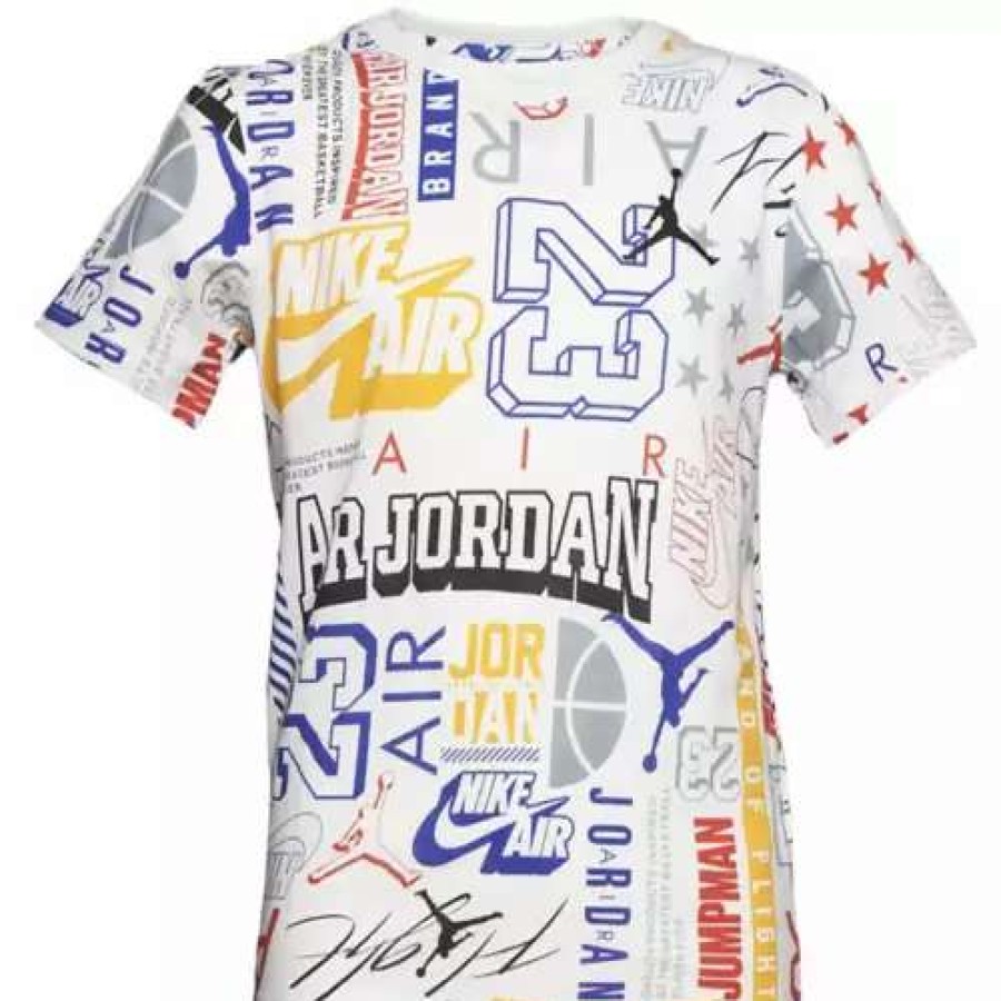 Shirts * | Boys' Jordan Wall Of Flight T-Shirt