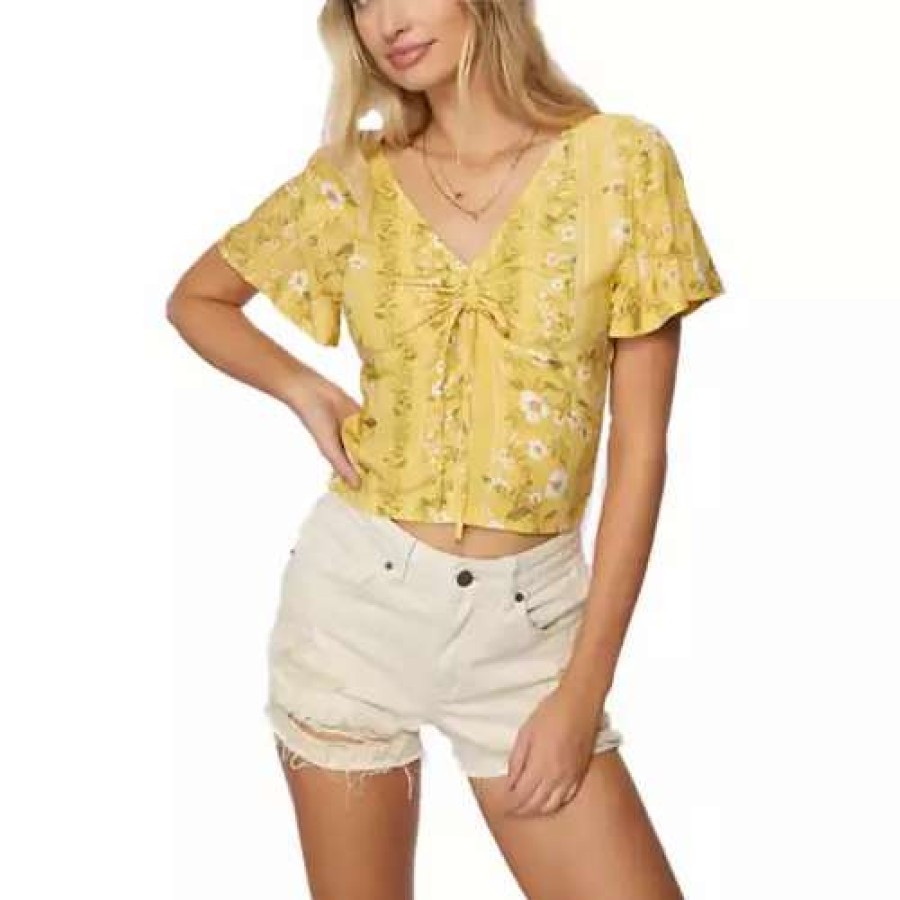 Shirts * | Women'S O'Neill Karly Top Mimosa