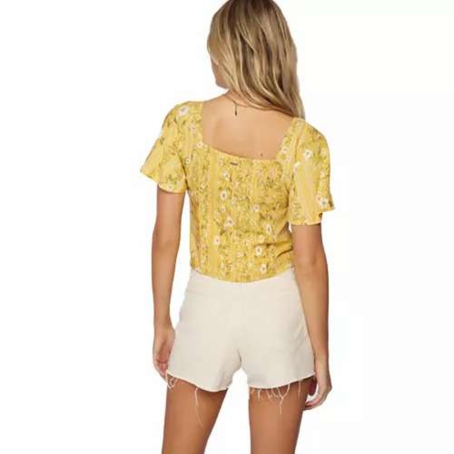 Shirts * | Women'S O'Neill Karly Top Mimosa