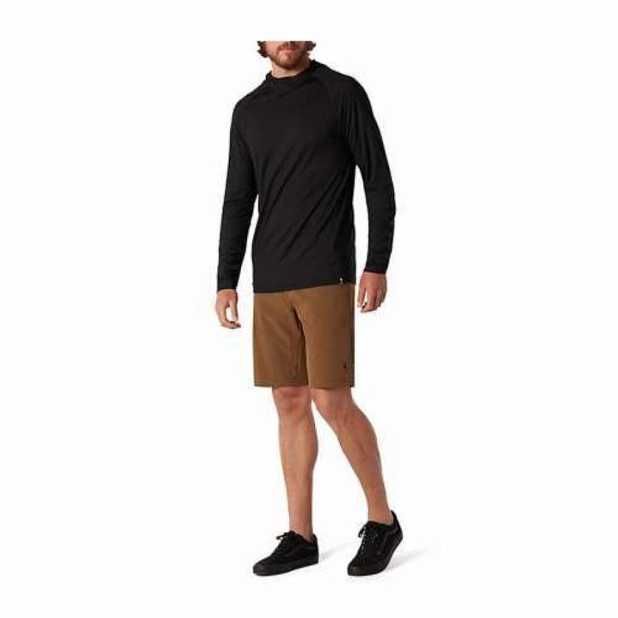 Shirts * | Men'S Smartwool Active Long Sleeve T-Shirt Hoodie