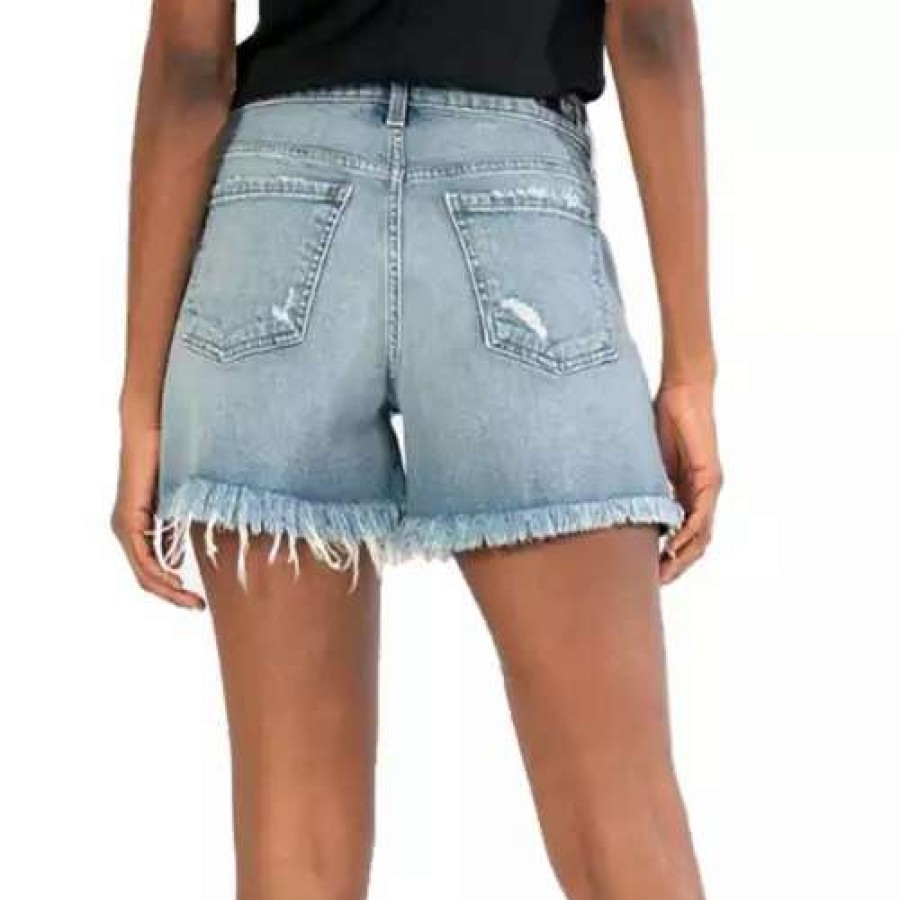 Shorts * | Women'S Kut From The Kloth Jane High Rise Jean Shorts Unconquerable Wash