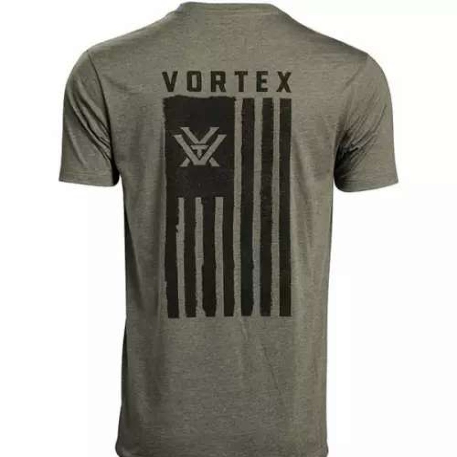 Shirts * | Men'S Vortex Salute T-Shirt Military Heather