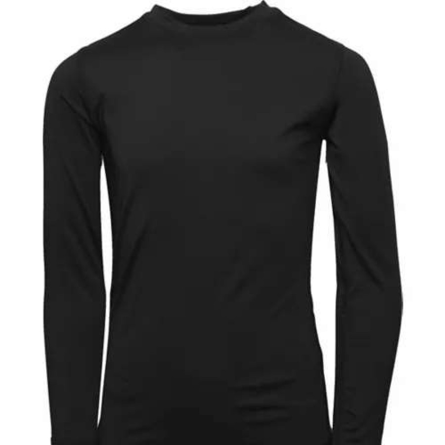 Shirts * | Boys' Colosseum Level 2 Baselayer Black