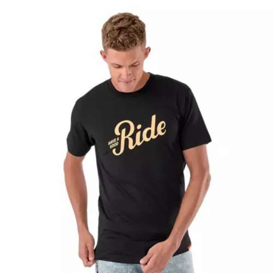 Shirts * | Men'S Trek Good Ride T-Shirt Black