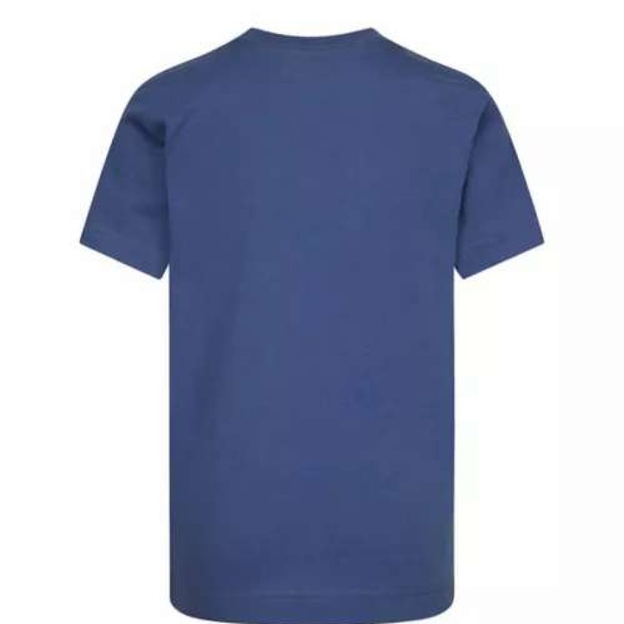 Shirts * | Boys' Jordan High Brand Scramble T-Shirt Blue