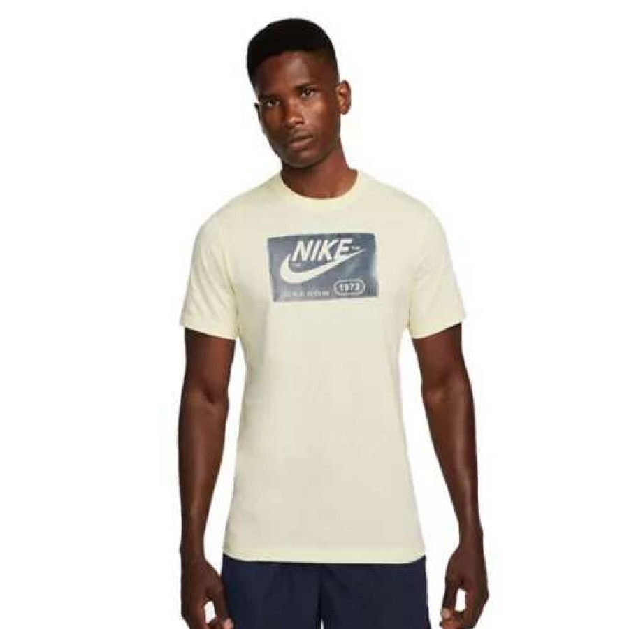 Shirts * | Men'S Nike Sportswear Circa Photo T-Shirt Coconut Milk