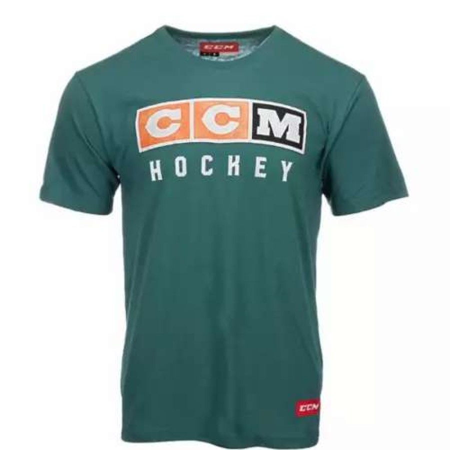 Shirts * | Men'S Ccm Classic Triblend T-Shirt Dark Lichen