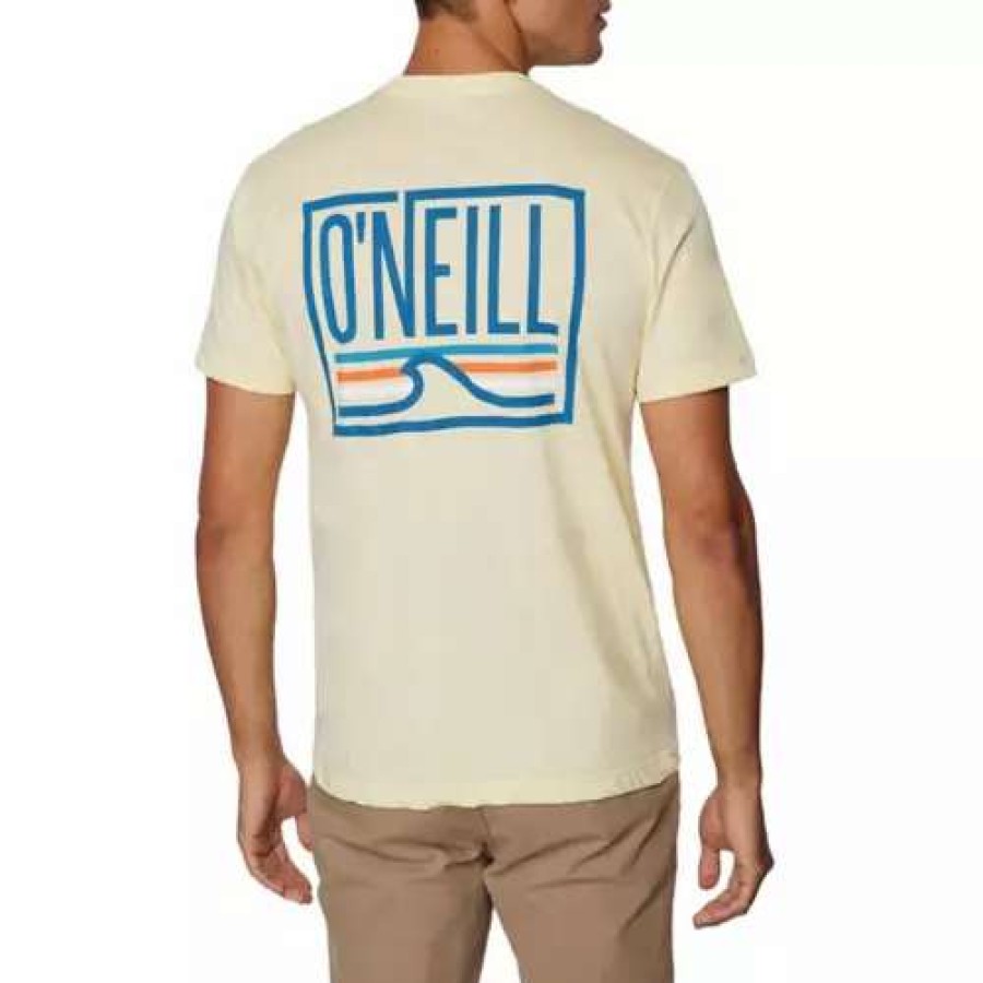 Shirts * | Men'S O'Neill Trvlr Cossa T-Shirt Light Yellow