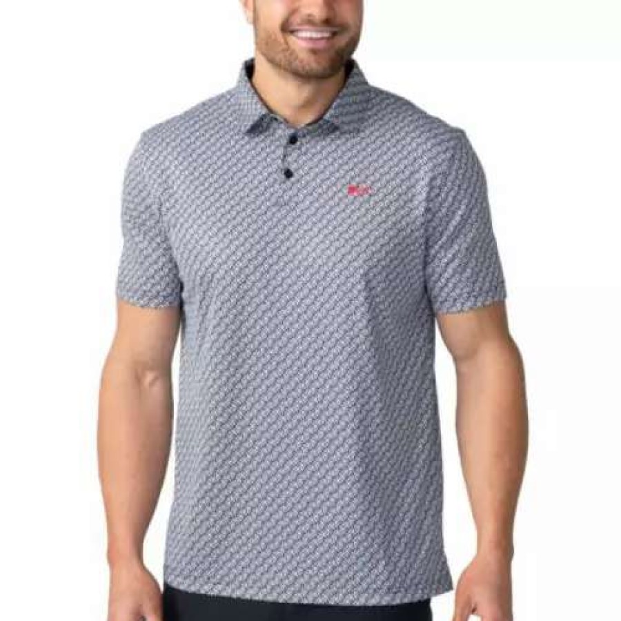 Shirts * | Men'S Clover Twisted Golf Polo