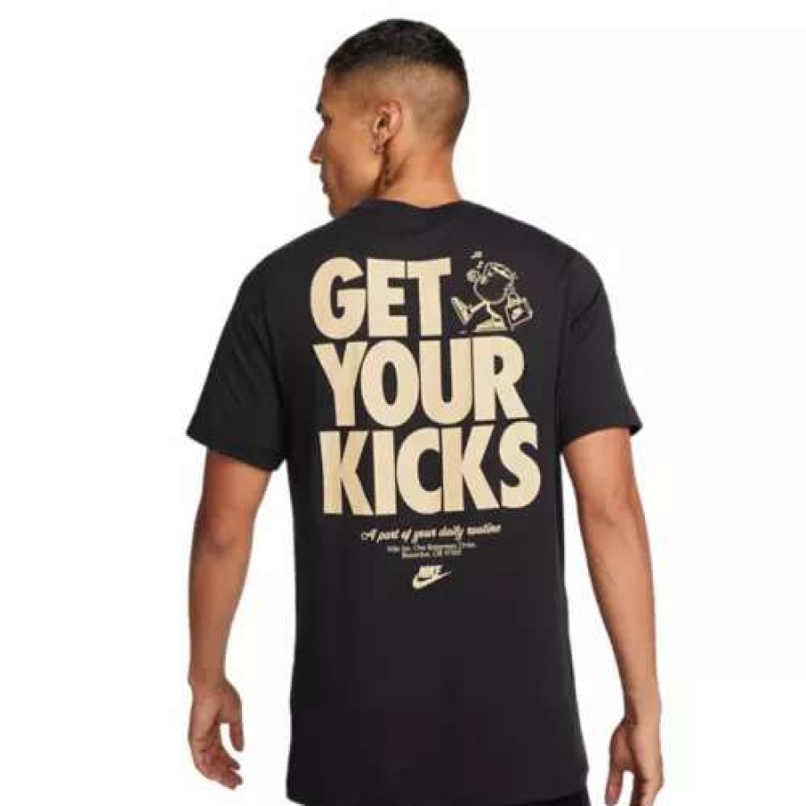 Shirts * | Men'S Nike Sportswear Cafe Get Your Kicks T-Shirt