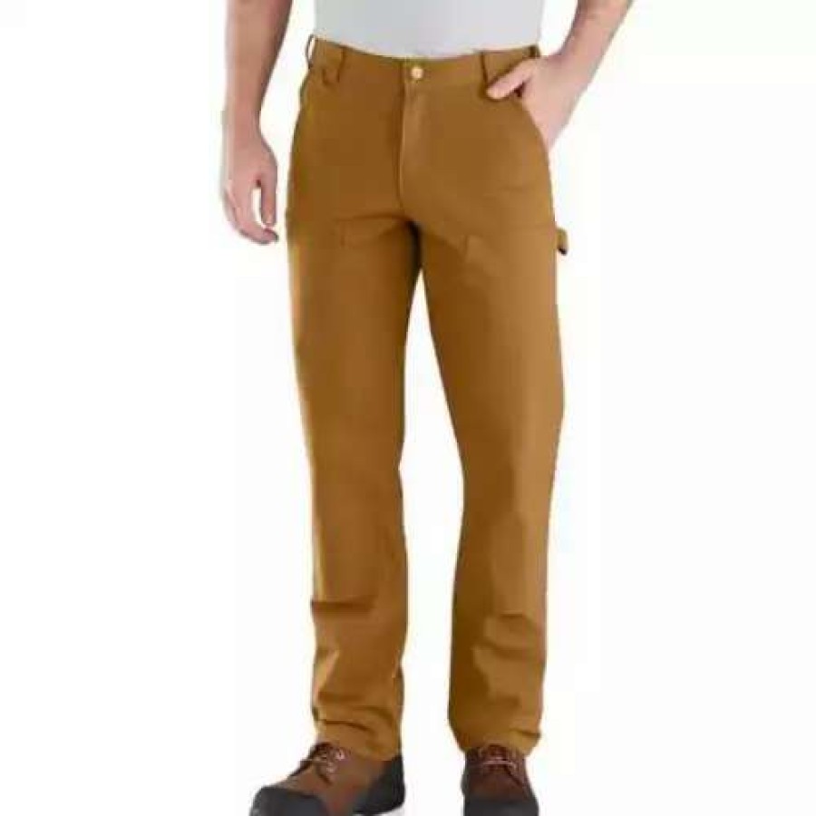 Pants * | Men'S Carhartt Rugged Flex Double Front Pants