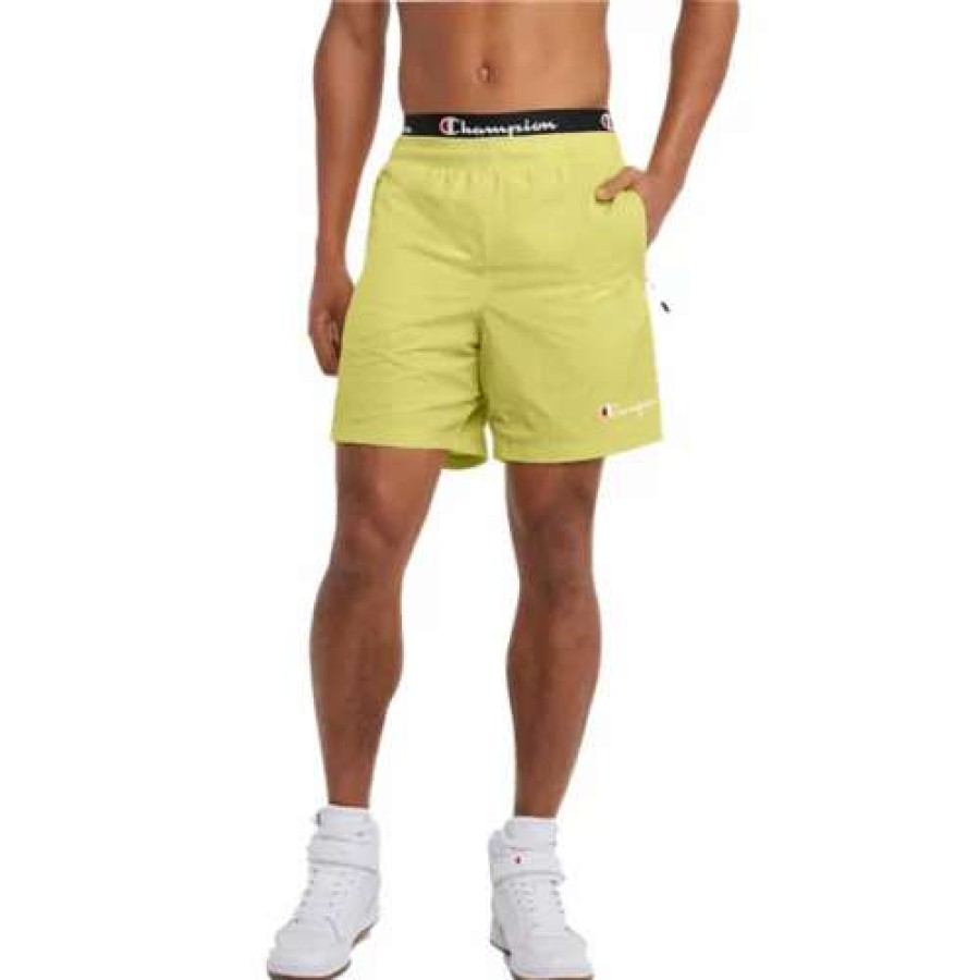 Shorts * | Men'S Champion Nylon Warm Up Shorts