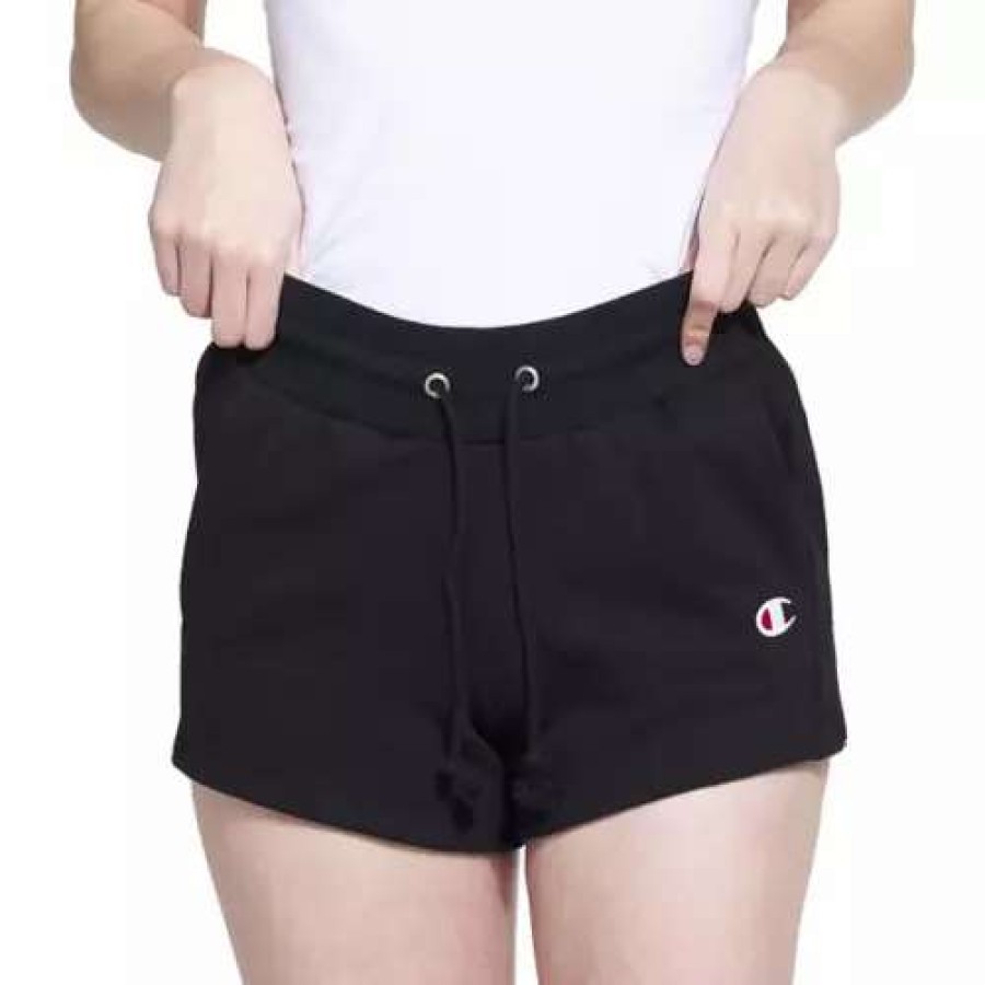 Shorts * | Women'S Champion Reverse Weave Heavyweight Lounge Shorts