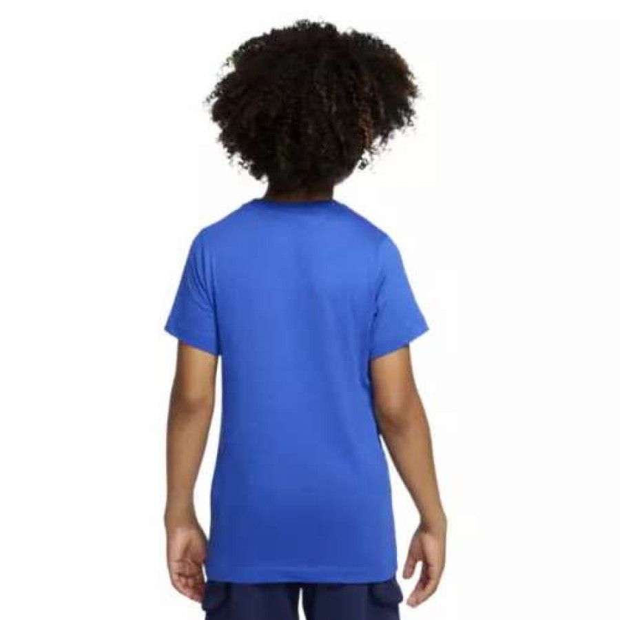 Shirts * | Boys' Nike Sportswear Graphic Short Sleeve T-Shirt Game Royal