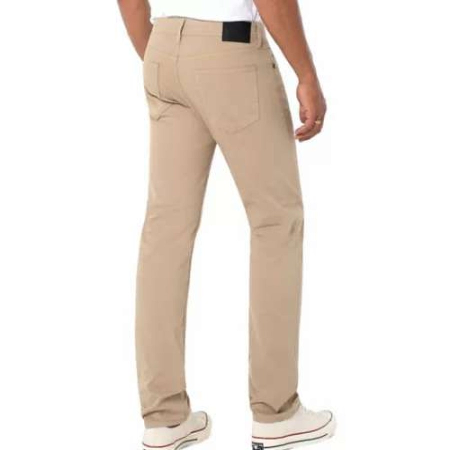 Pants * | Men'S Liverpool Los Angeles Kingston Modern Straight Chino Twill Pants Khaki