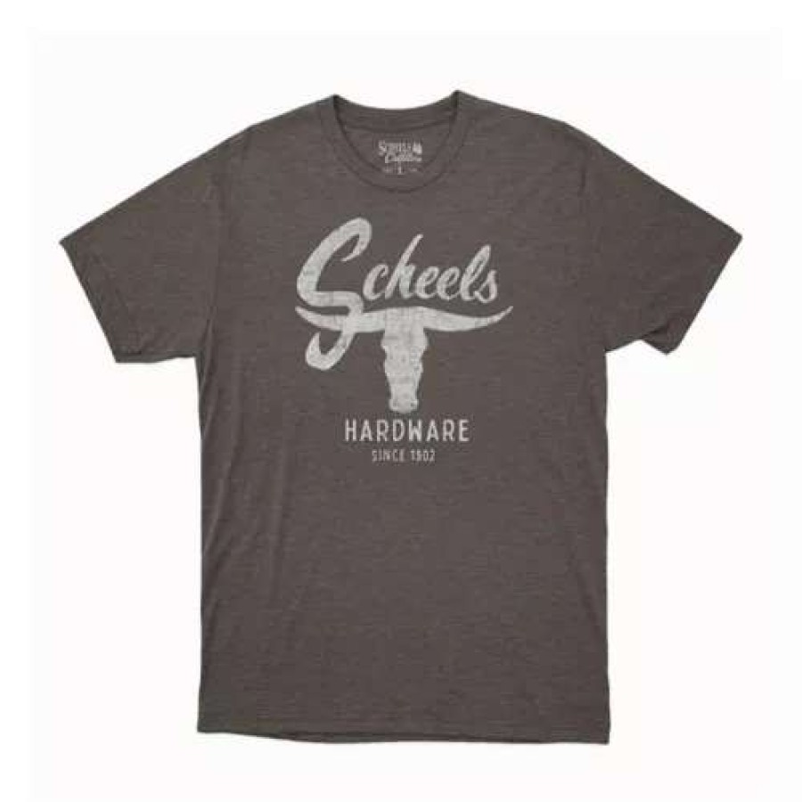 Shirts * | Scheels Outfitters Men'S Scheels Outfitter Steer Hardware Texas T-Shirt