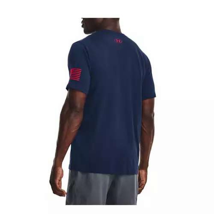 Shirts * | Men'S Under Armour Freedom Ua Logo T-Shirt