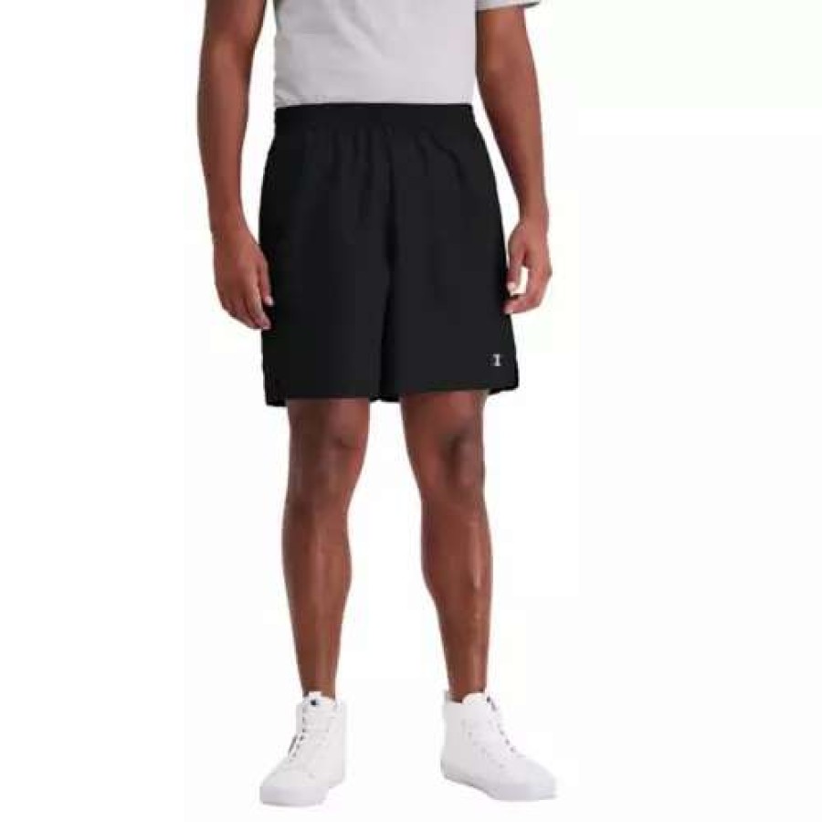 Shorts * | Men'S Champion Woven Unlined Sport Shorts