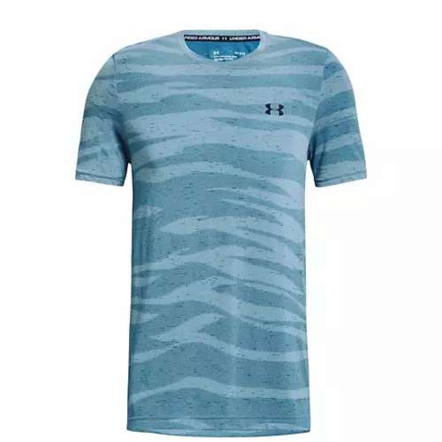 Shirts * | Men'S Under Armour Seamless Weave Short Sleeve T-Shirt