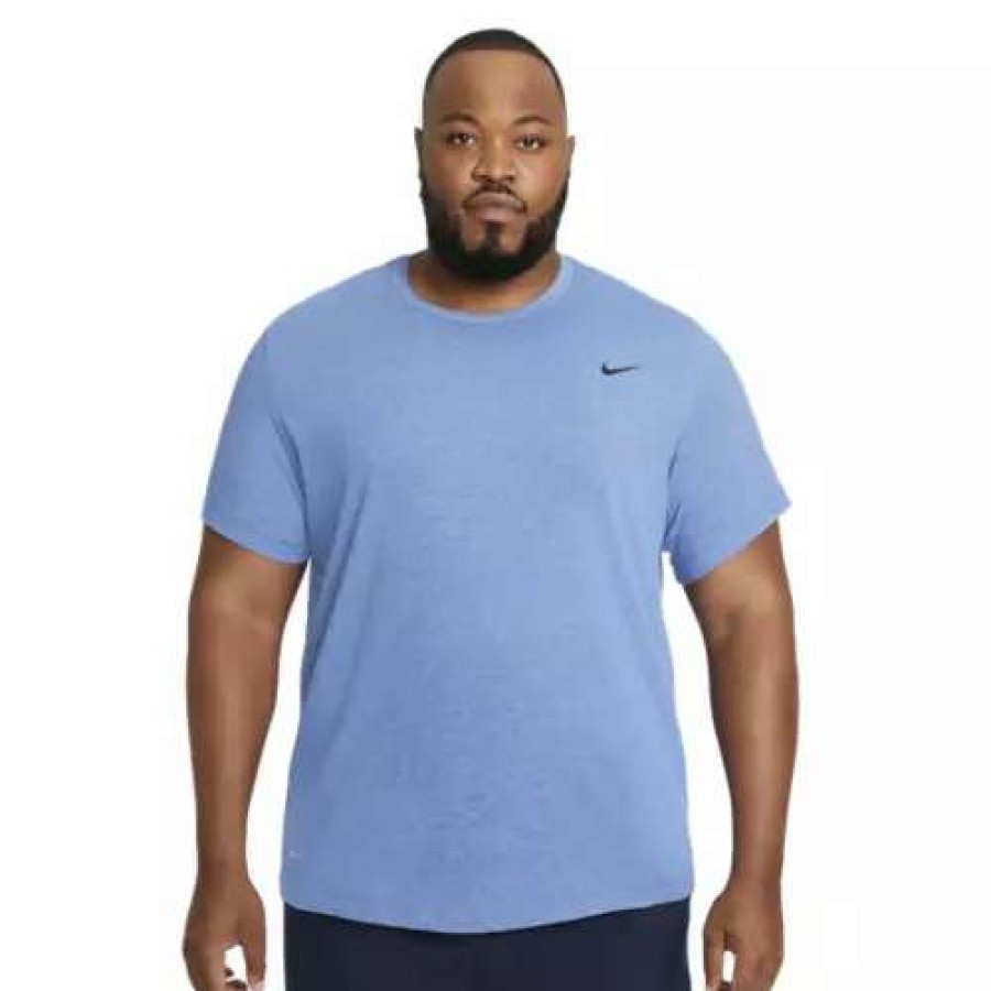 Shirts * | Men'S Nike Dri-Fit Essential Solid T-Shirt