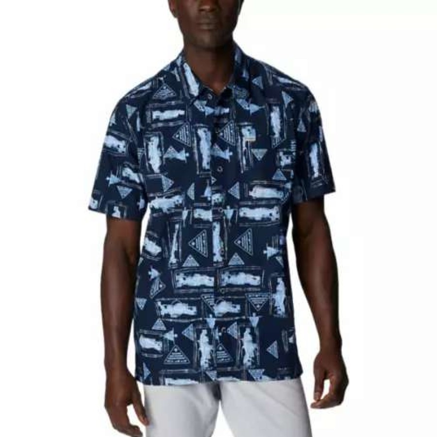 Shirts * | Men'S Columbia Pfg Trollers Best Short Sleeve Shirt