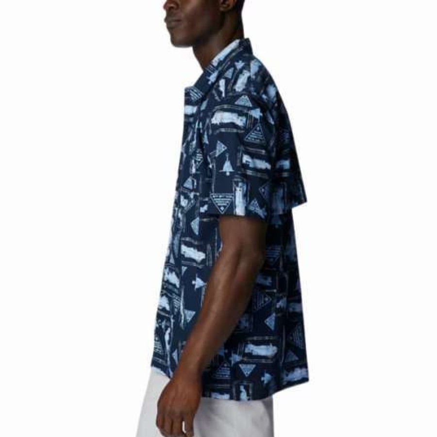 Shirts * | Men'S Columbia Pfg Trollers Best Short Sleeve Shirt