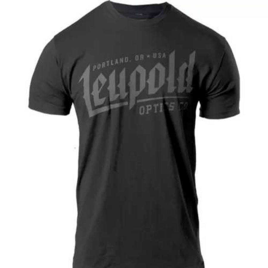 Shirts * | Men'S Leupold Electric T-Shirt Black