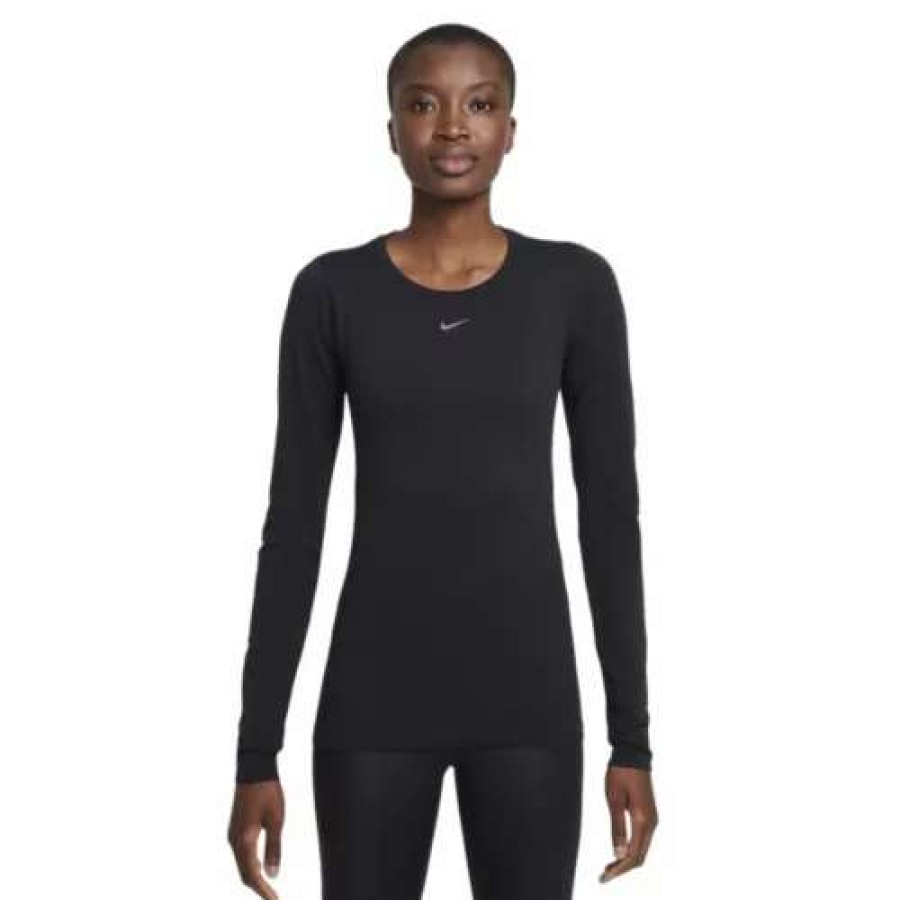 Shirts * | Women'S Nike Dri-Fit Adv Aura Long Sleeve T-Shirt