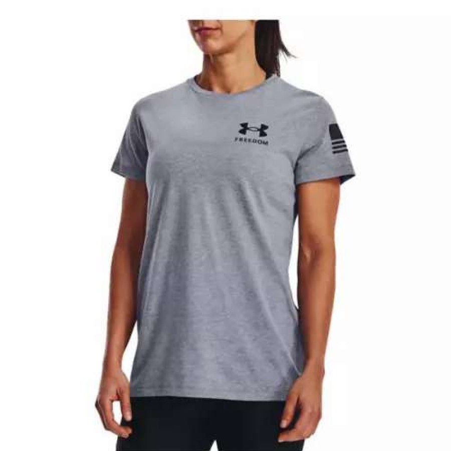 Shirts * | Women'S Under Armour Freedom Flag T-Shirt