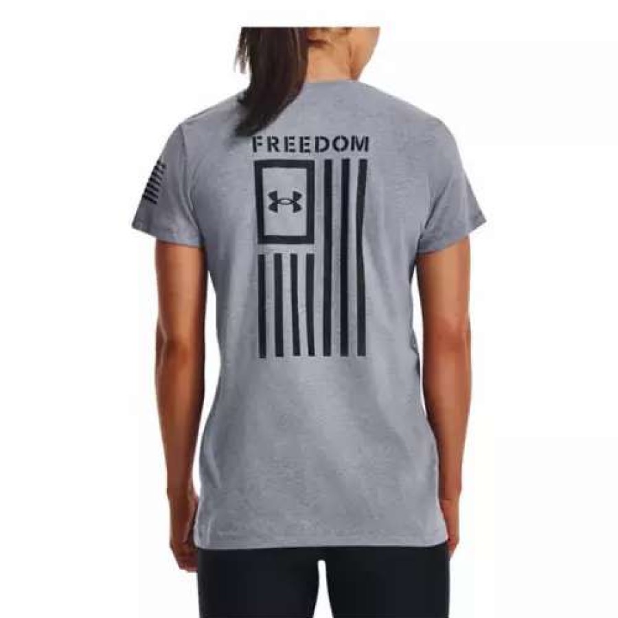 Shirts * | Women'S Under Armour Freedom Flag T-Shirt