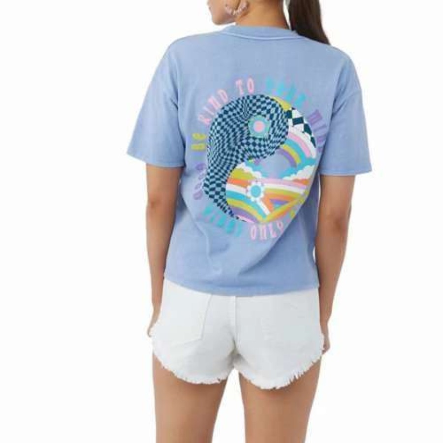 Shirts * | Women'S O'Neill Kind Mind T-Shirt Periwinkle