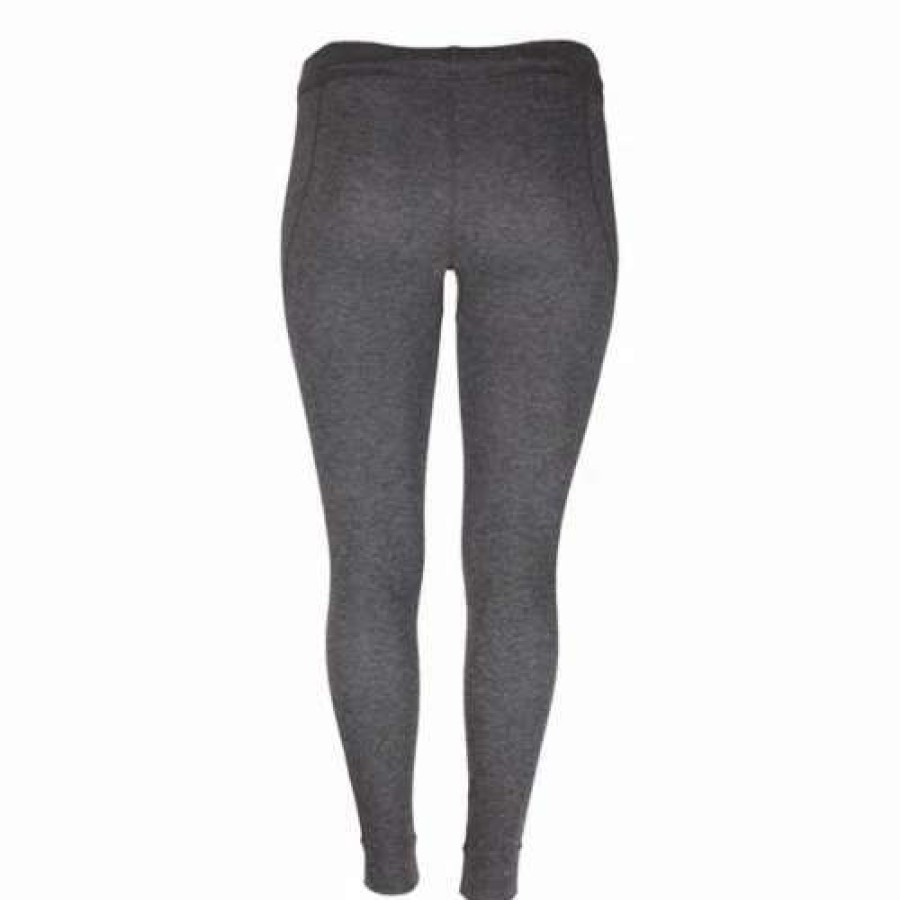 Tights & Leggings * | Women'S Carhartt Heavyweight Thermal Base Layer Leggings Black Heather