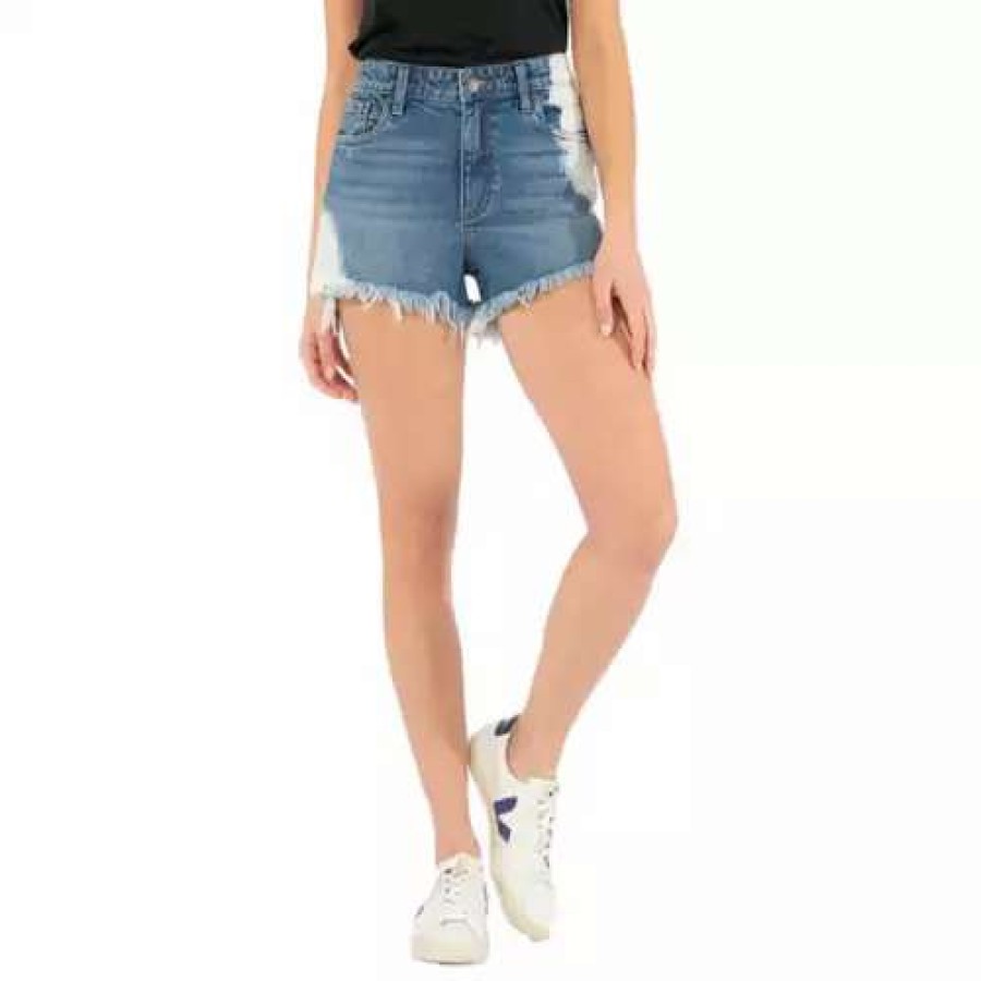 Shorts * | Women'S Kut From The Kloth Jane High Rise Jean Shorts Speechless