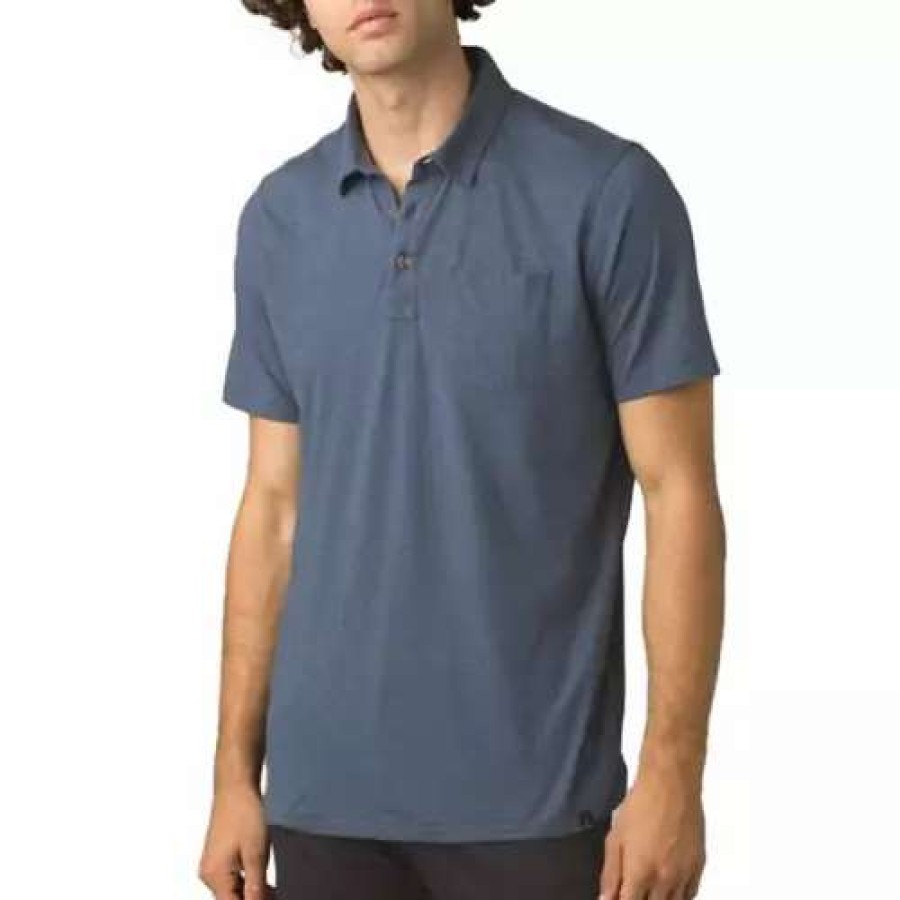 Shirts * | Men'S Prana Short Sleeve Polo