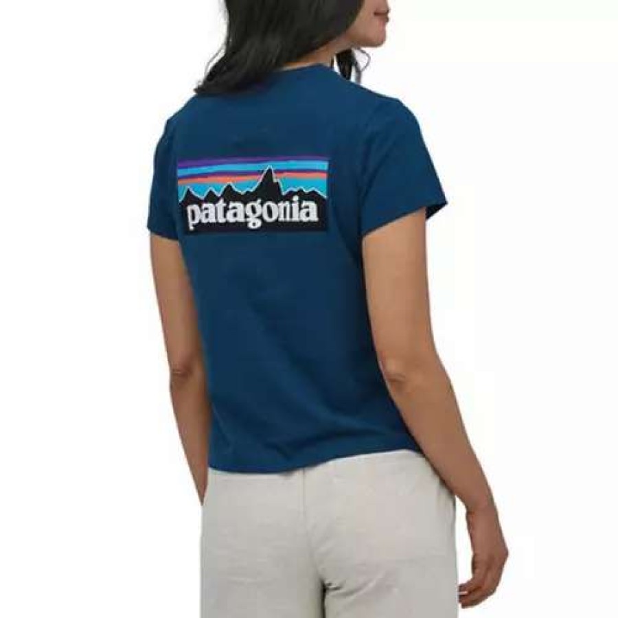 Shirts * | Women'S Patagonia P-6 Logo Responsibili-Tee